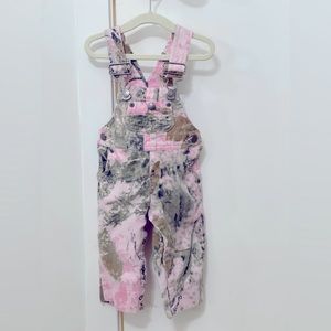 camo cabela’s overalls